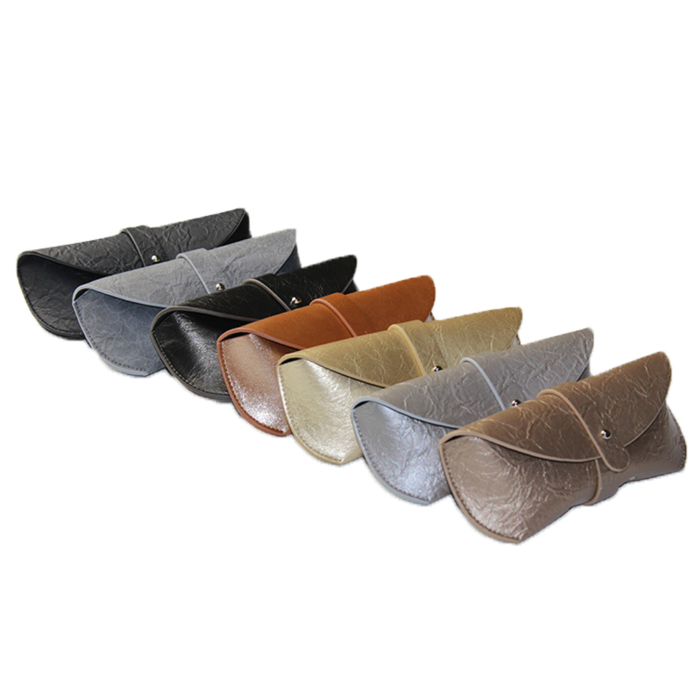 PU Leather Eyeglass Glasses Case soft Bag
