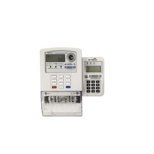 Split Keypad Prepaid Single Phase Electricity Meter with CIU