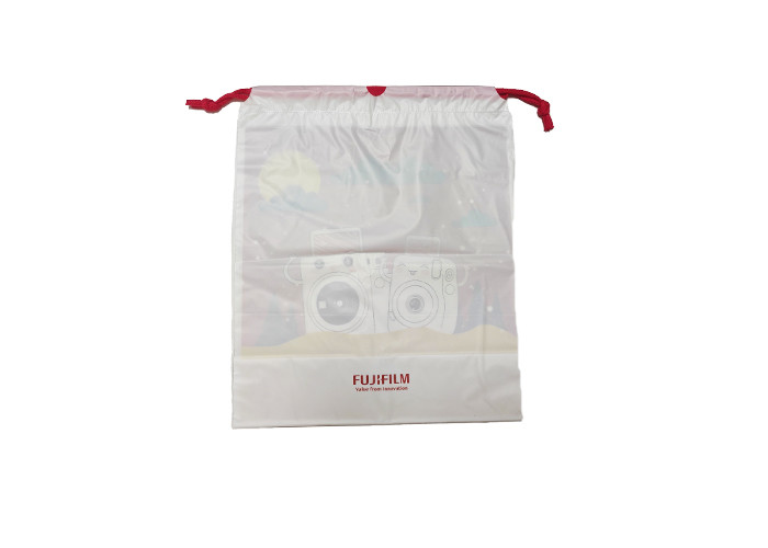ODM Polythene Drawstring Bags Tearproof Environmentally Friendly