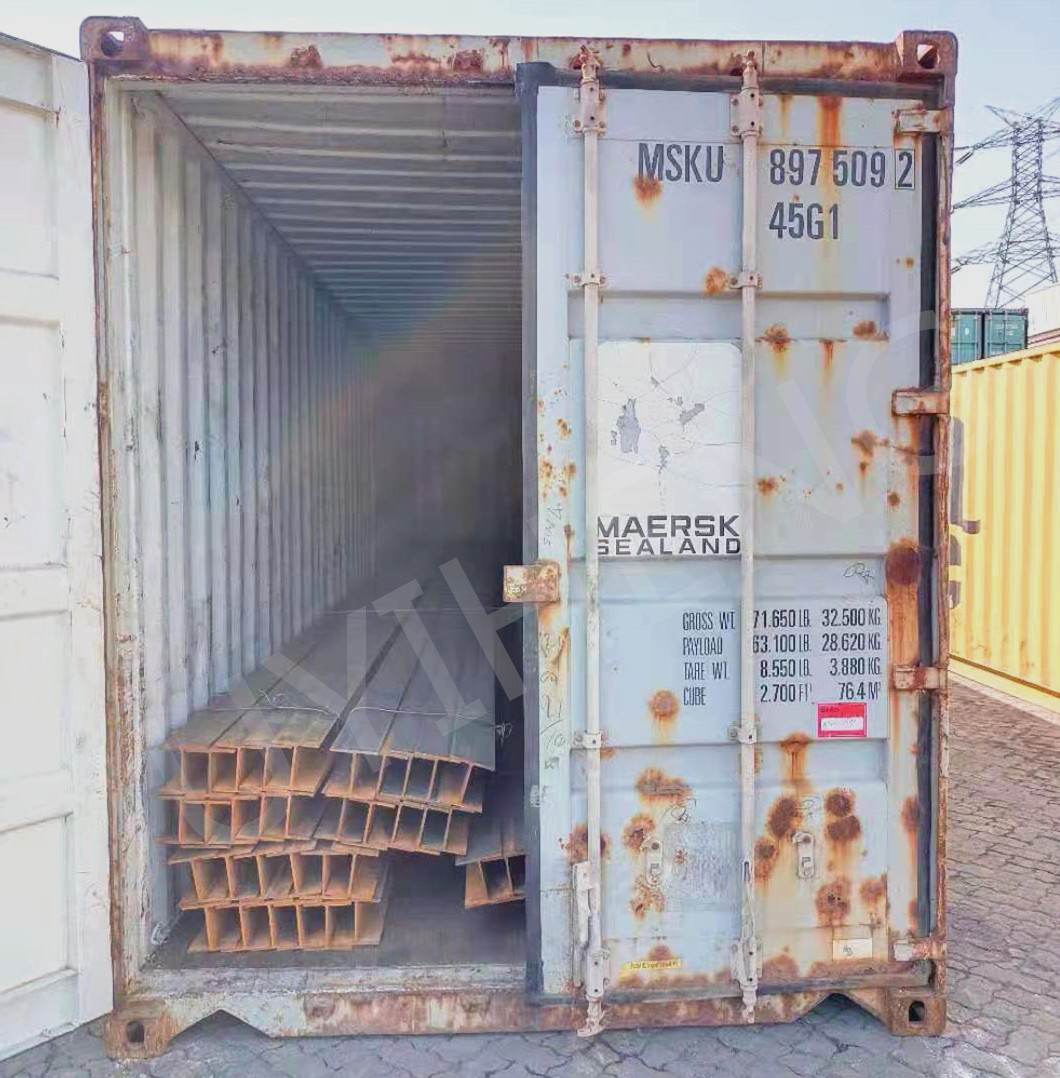 Q235B Q345B H Type Steel Beam 10m H Beam Channel Astm A36 SS400