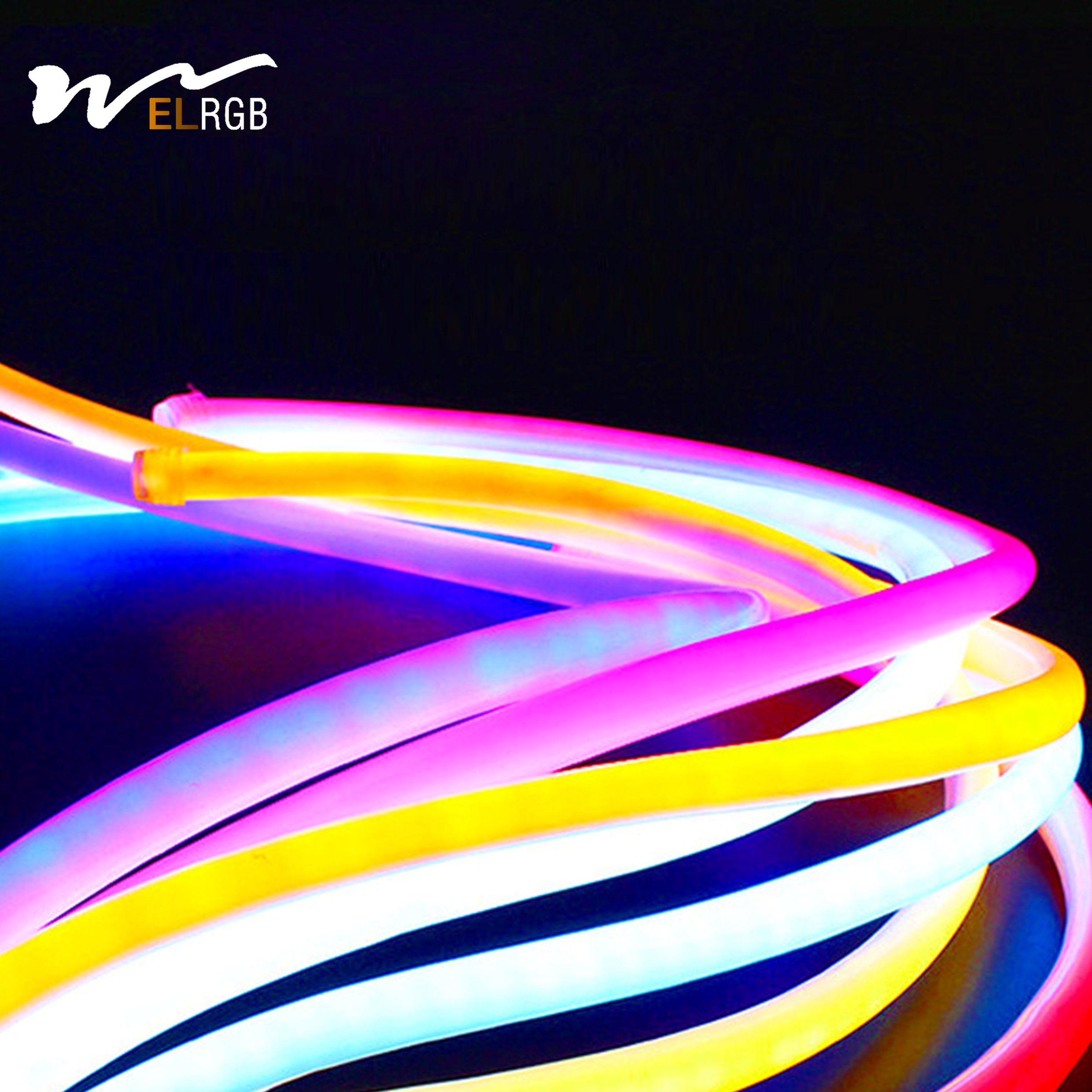 110V/220V IP66 Waterproof Smart LED Strip Light Flexible Neon 360-Degree Luminous
