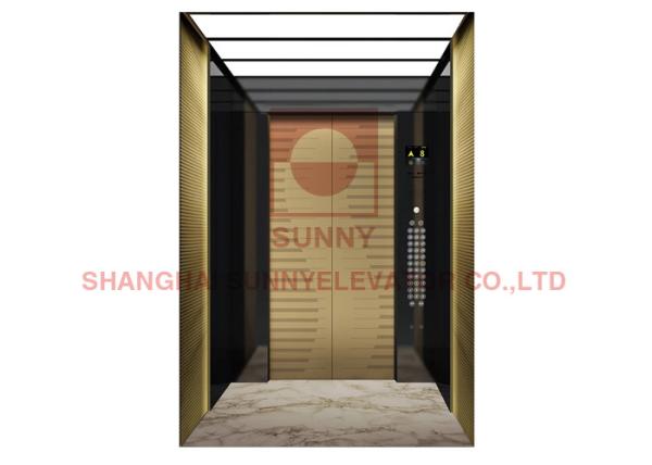 1000KG 13 Persons Hotel Office Building Elevator Lift With Standard Design