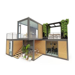 Detachable Container 20ft Luxury Modular Prefabricated Container House for