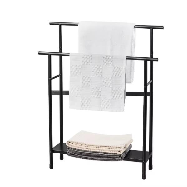 Removable Standing Household Bathroom Metal FOLDABLE Compact freestanding towel