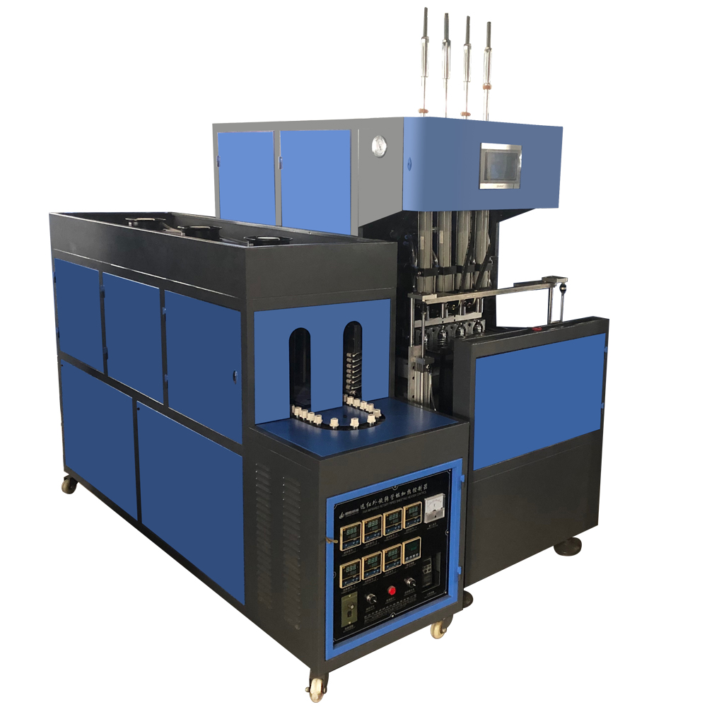 1000kg Semi-automatic PET Blowing Moulding Machines for 4 Cavity Production Equipment
