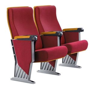 China Fabric Auditorium Lecture Hall Seating Chairs Furniture With Tablet Foldable on sale