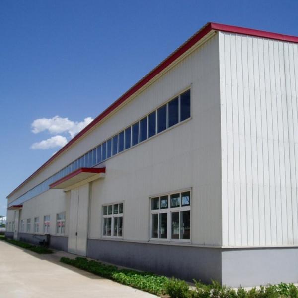 Gb Standard Glass Wool Roof Wall Material Steel Warehouse Buildings For Maximum