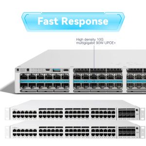 High-Performance Switch C9200-24t-E Managed 24-Port Switch for High-Performance