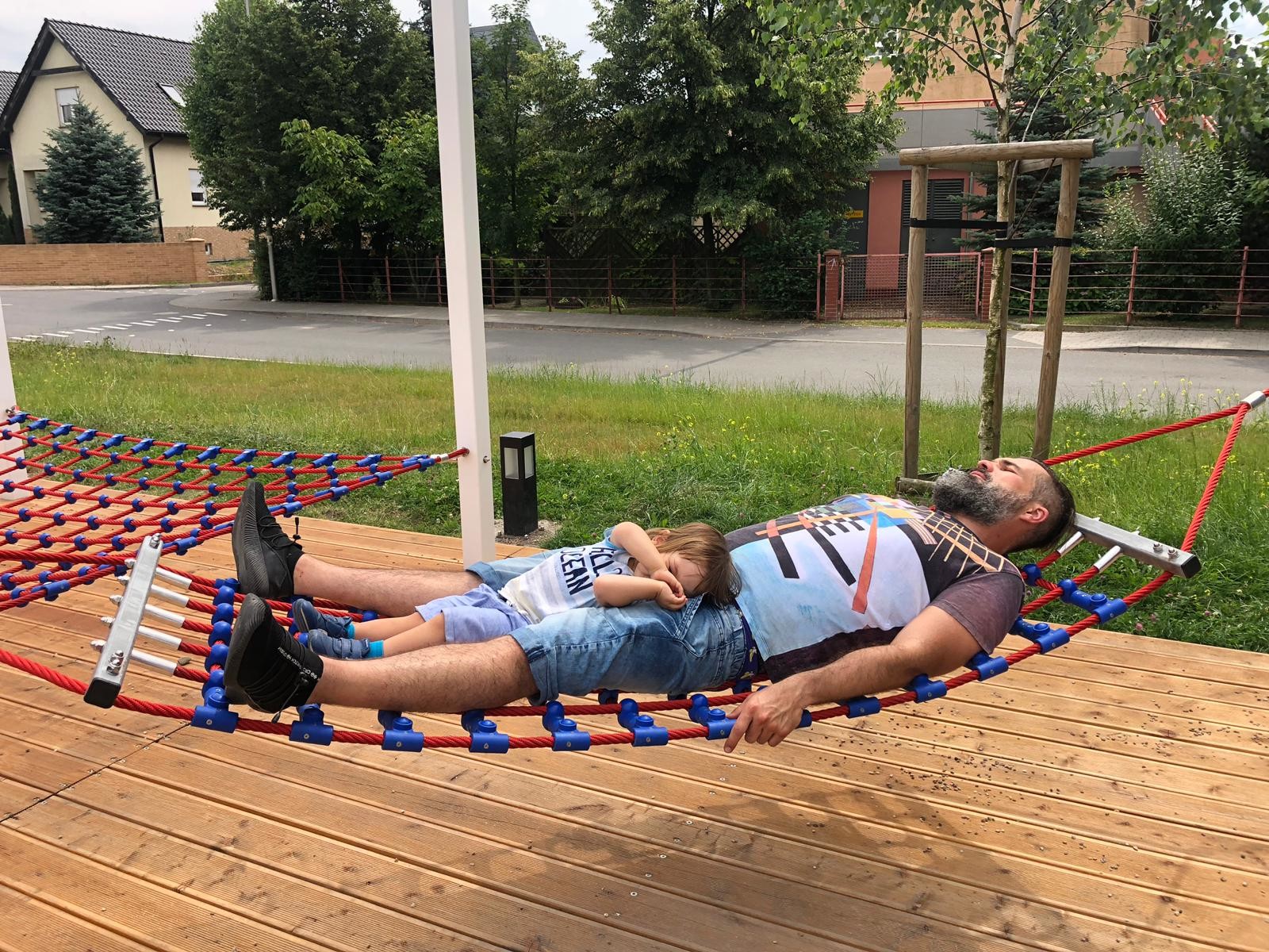 Outdoor Playground Children Swing Garden Hammock Hanging