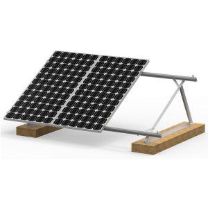Anodized PV Solar Panel Installation Ground Mounting System for Maximum