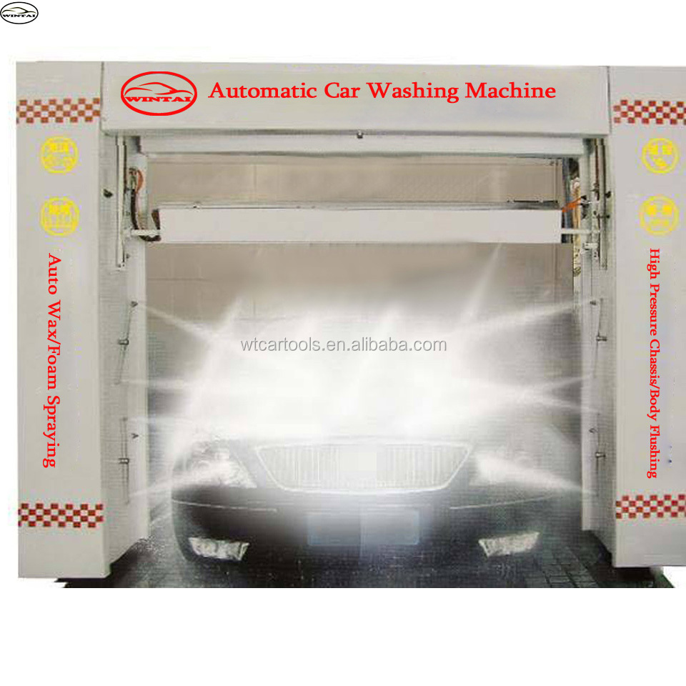 5KW Motor Touchless Car Washer For 6m Track Length Car Detailing Machine