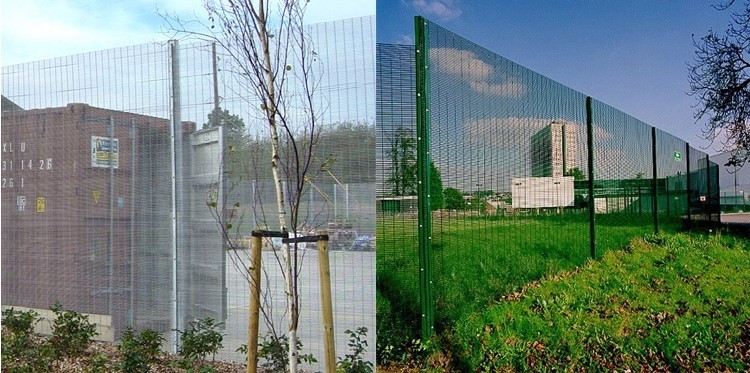 PVC Coating finger proof profile Anti cut 358 Mesh Panels
