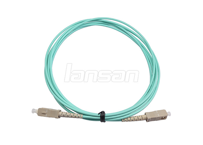 SC APC Fiber Patch Cord Simplex G652D LSZH Lszh Fiber Optic Cable For CATV