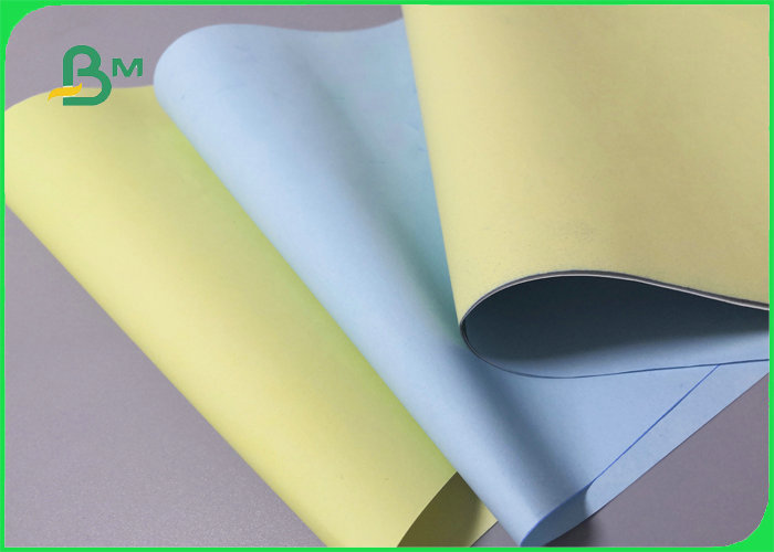 Self Copy CB White CF Pink Carbonless Paper For Receipt Book 430 * 610mm 55gsm