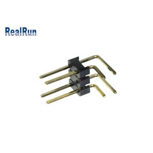 LCP PA6T PBT Pcb Header Connector UL94V-0 Dual Row Header Connector