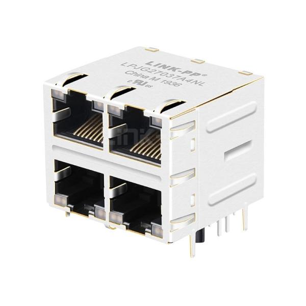 Belfuse 0879-2C2R-DA Compatible LINK-PP LPJG27037A4NL 10/100/1000 Base-T 8p8c