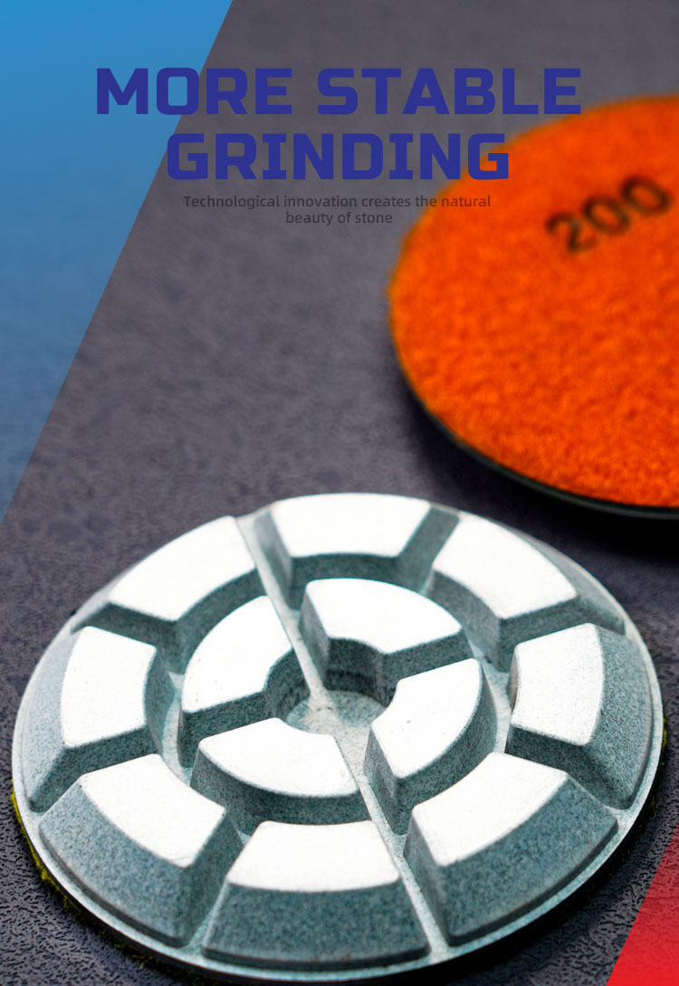 Round Diamond Grinding Wheel for Concrete Resin Grinding Pads on Round Floor Polishing