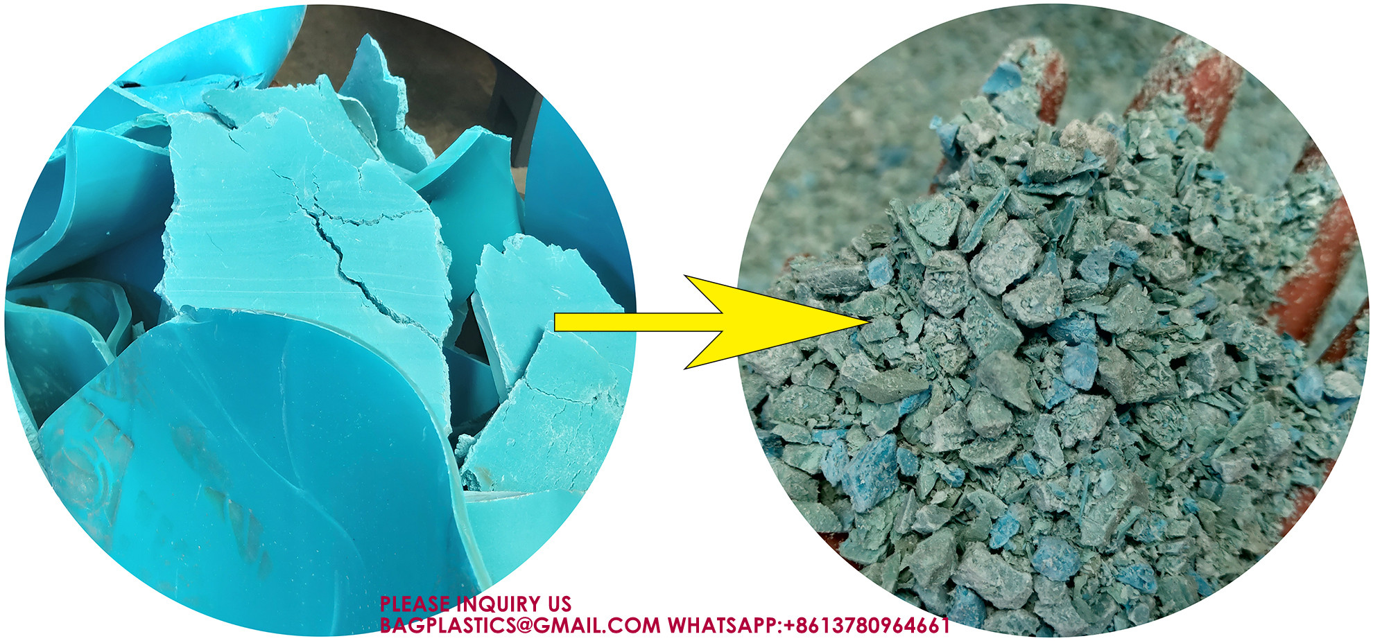 Waste Plastic Grinder Crusher Machine Industry Plastic Lumps Bottle Film Grinding Machine
