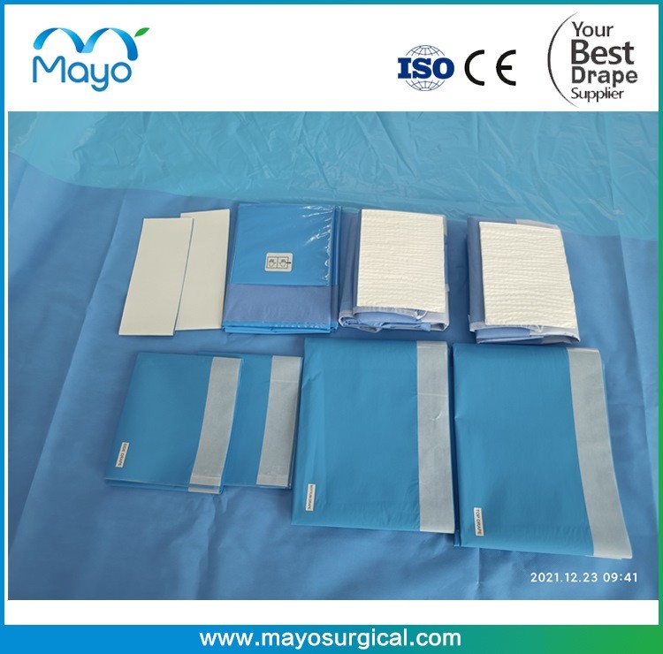 Surgical Sterile Thyroid Drape Pack For Hospital Operation