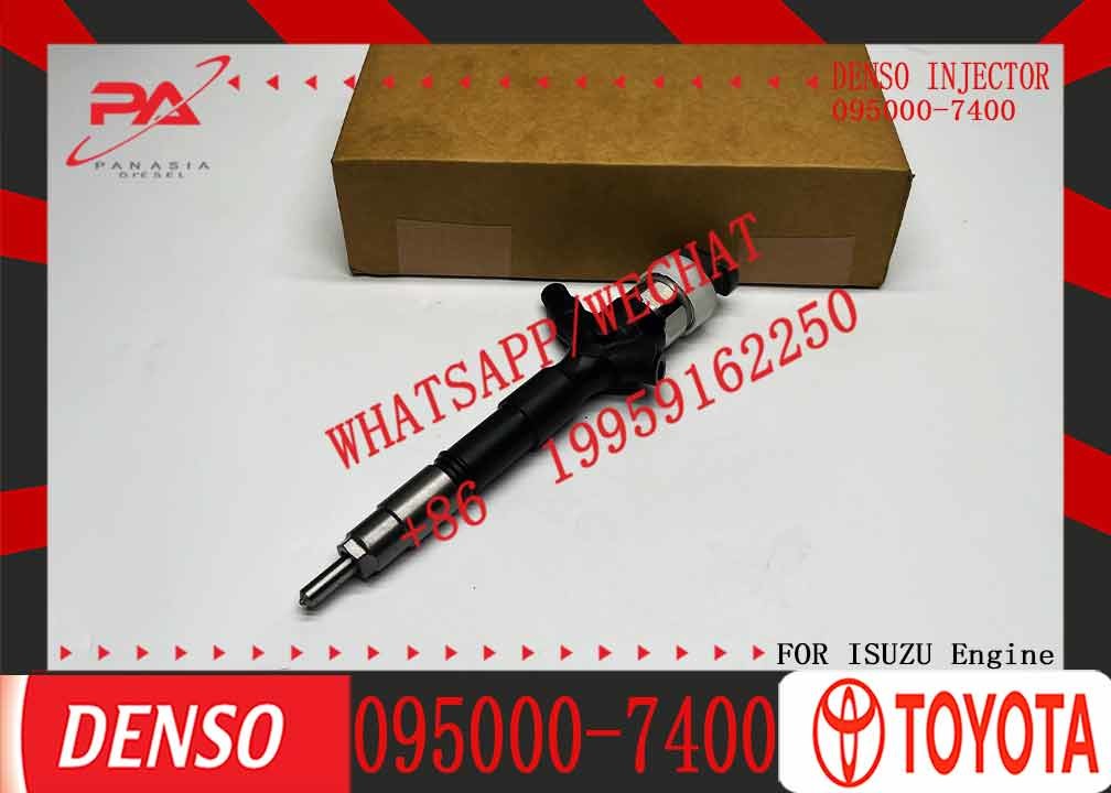 095000-7400 0950007400 1KD 2KD 095000 7400 Common Rail Injector 23670-39316 Injection 2367039315 2367030220 For To