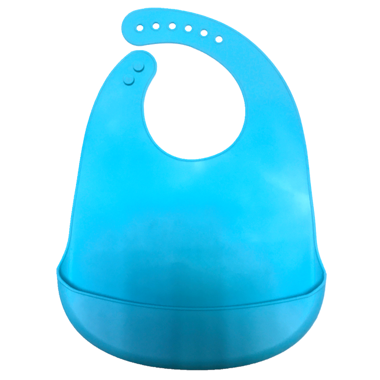 New Product Baby Wholesale Easily Wipes Clean Waterproof Silicone babies Bib