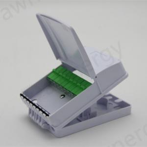 China 9 Core Optical Fiber Distribution Box With 1X8 Or 1X9 Mini Type PLC Splitter on sale