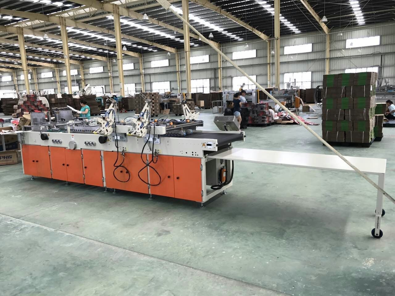 70m/min Carton Box Gluing Machine 6600*2100*1600mm 1600KG CE Approved