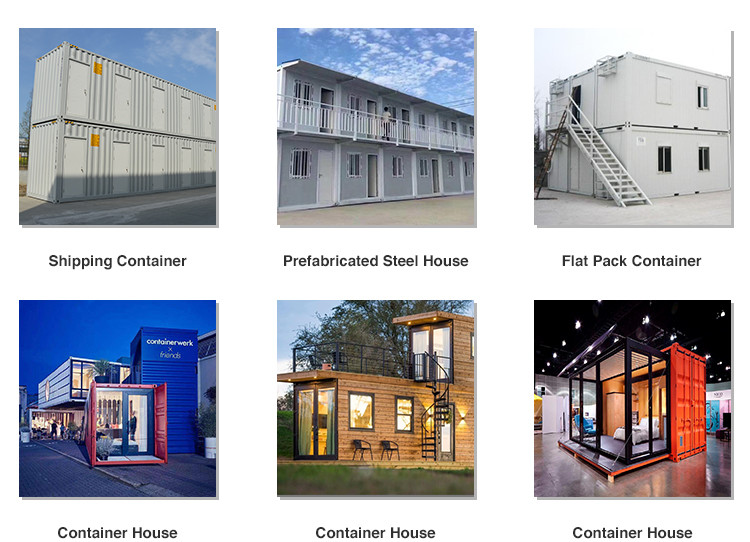 Modular Villa Q235B 3 Rooms LGSF Light Gauge Steel House