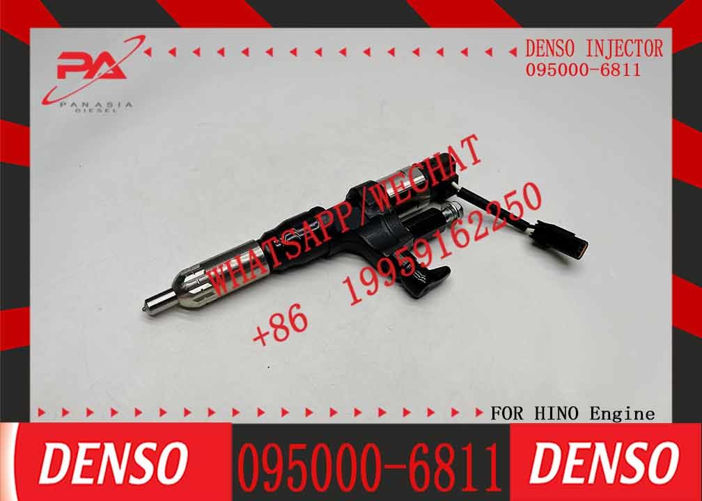diesel common rail injector 095000-6602 095000-6753 095000-6811 for H-INO J08C J08E 500 Series 23670-E0040 23670-E0030