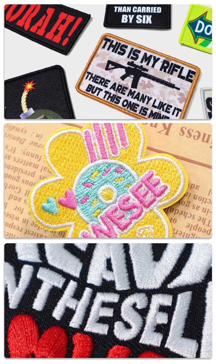 Movie Character Iron On Embroidered Patches For DIY Clothes Jacket