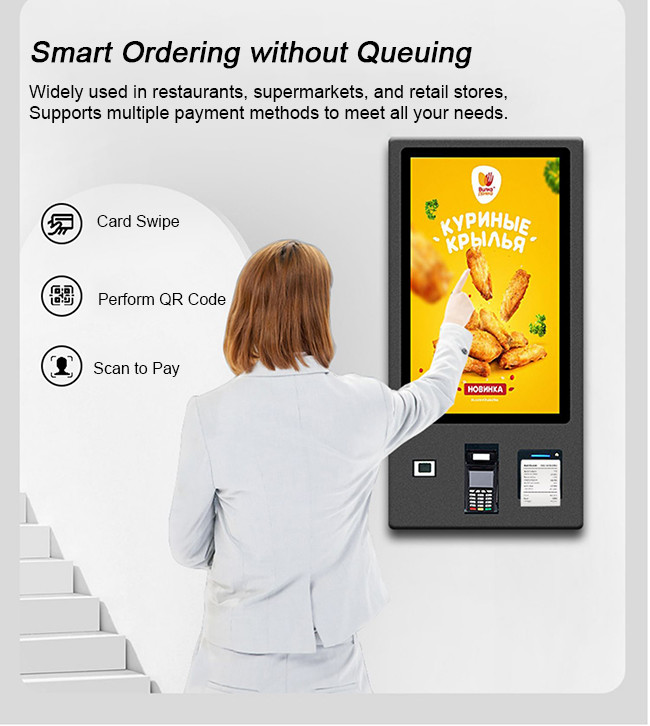 Interactive Self-Ordering Kiosk with Gamification Features for Enhanced Customer Engagement
