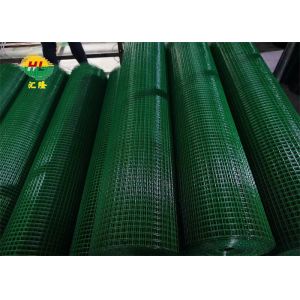 Green Black Blue Coated 3/8" X 3/8" Mesh Welded Wire Mesh Rolls For Animal