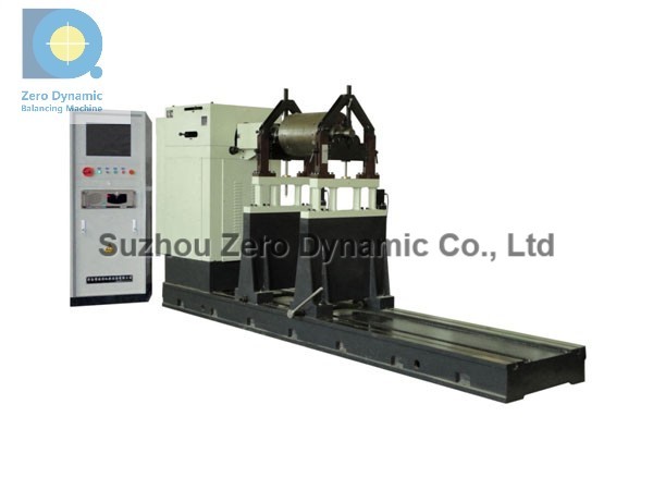 160-5000kg Universal Joint Balancing Machine For Wind Turbine, Rubber Roller, Centrifugal Fan