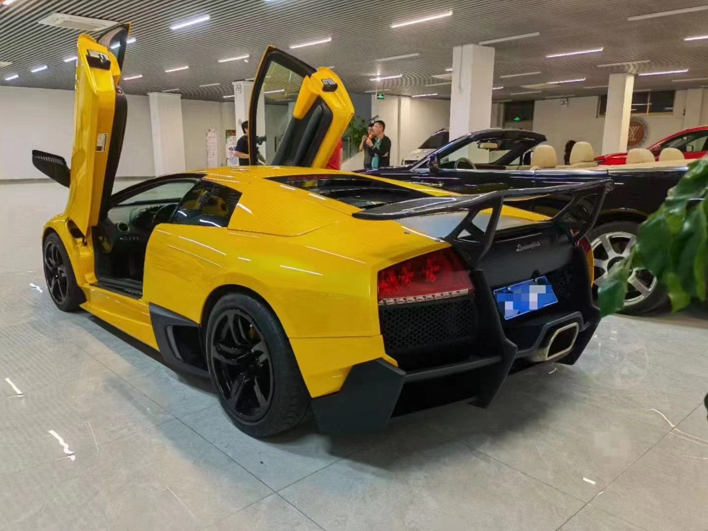 Carbon Fiber Lamborghini Murcielago Lp640 Body Kit LP670-Style Spoilers