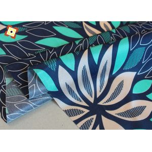 Pigment Disperse Dyed Polyester Mattress Fabric Custom Printed Brushed