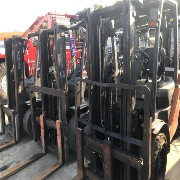 USED TOYOTA FD30/FD50 FORKLIFT JAPAN brand FD160 10TONS forklift for sale WITH