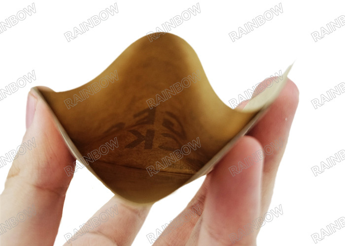 Kraft Paper Three Side Sealed Sachet Biodegradable Pouch for Tablet Pill
