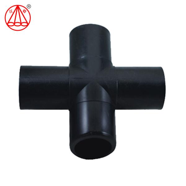 4 Way Fabricated Fitting Excellent Chemical Stability No Leakage Good Flexibilit