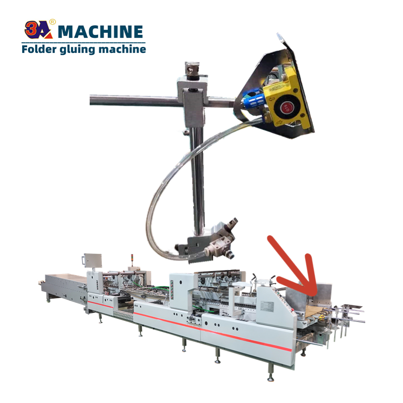 Long Service Life Automatic Box Folding Gluing Machine Accessories Box Pasting Machine
