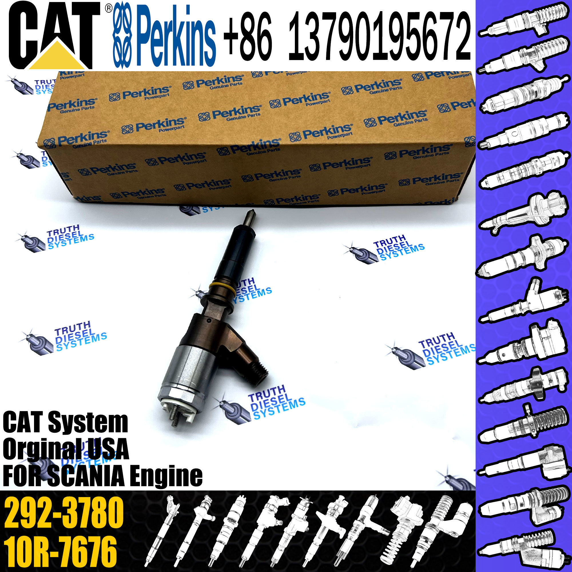 Caterpillar C4.4 C6.6 Engine CAT injector 320-0680 306-9380 292-3780