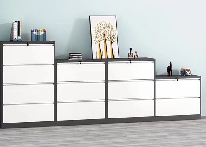 0.4mm Black Metal Filing Cabinet