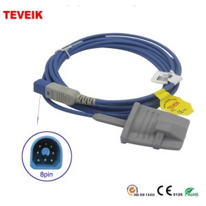 PH spo2 Sensor adult soft tip SPO2 probe cable compatible with M1191BL M1191AL
