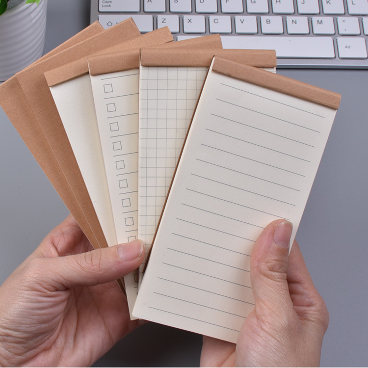Affordable Bulk Craft Paper Planner with 50 Sheets Inner Pages Kraft Paper Notebook