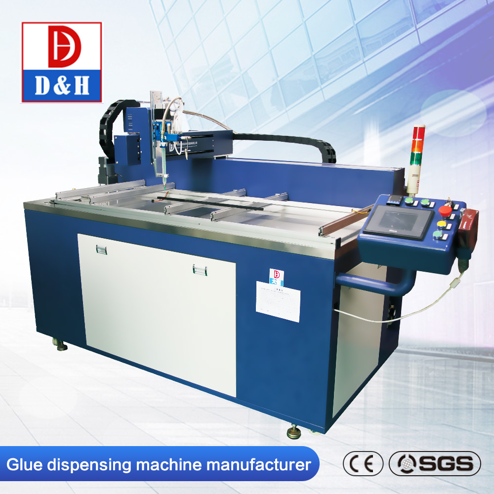 Intelligent 2 Part Silicone Epoxy Resin Dispensing Machine For SMT Glue And AB Glue Liquid