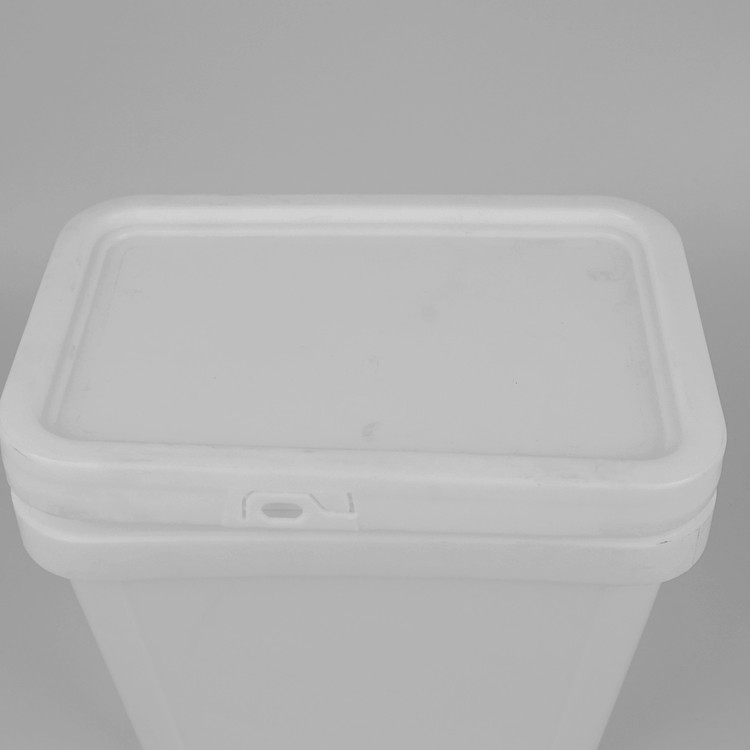 1 Gallon 3.5L Plastic Square Pail With Lid Excellent Seal Ability