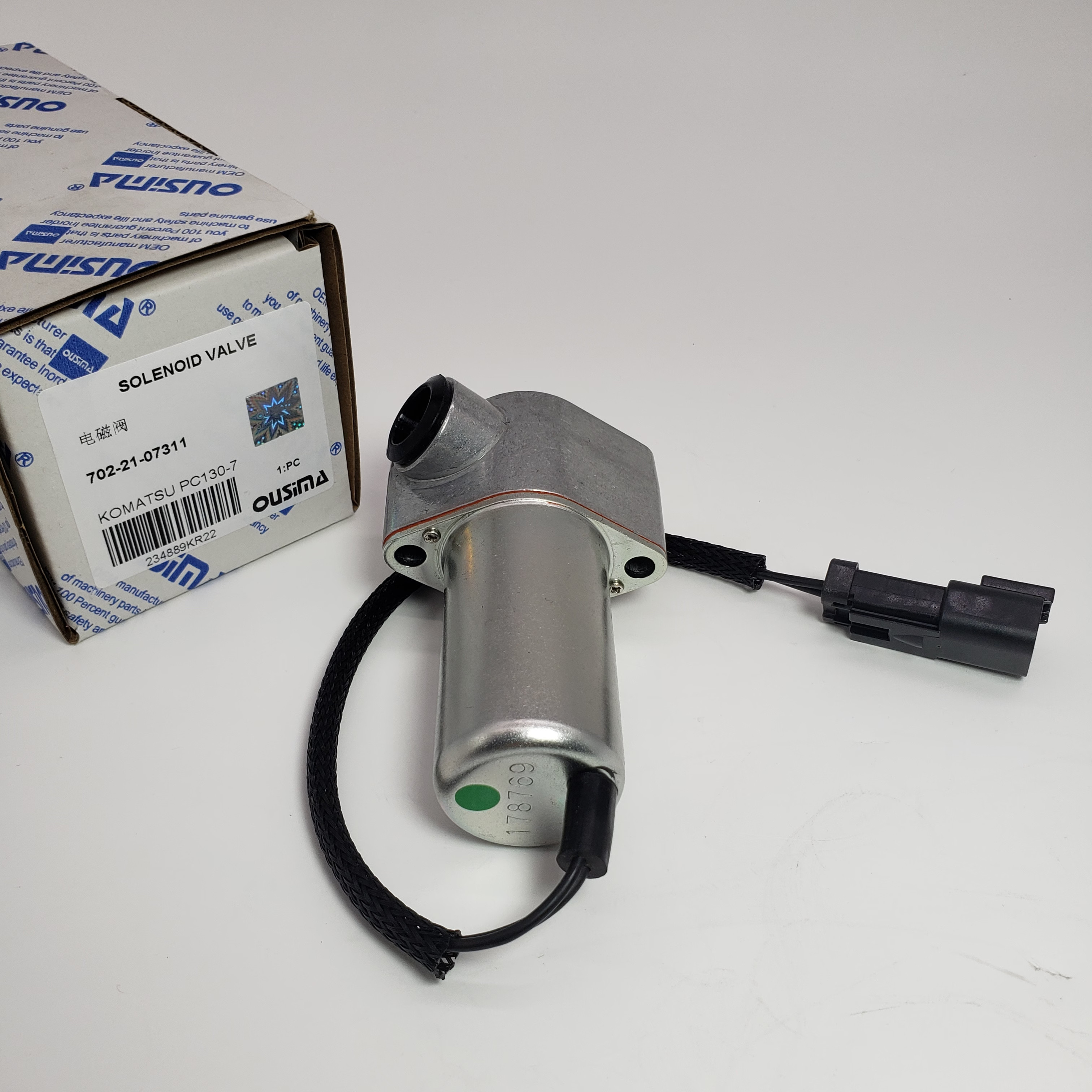 702-21-07311 Excavator Solenoid Valve For KOMATSU PC130 PC210 PC360 PC450