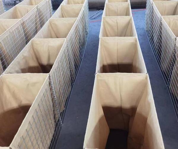 Galvanized Wire Welded Gabion Barrier: 10m Defense Bastion Flood Wall -