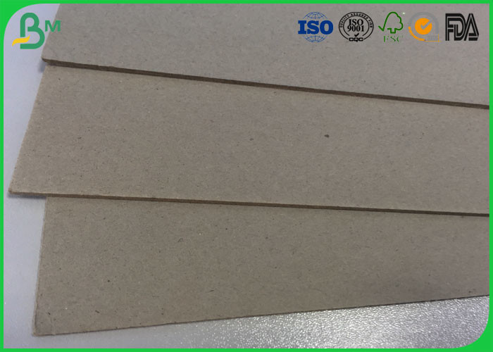 Weight Resistance Grey Chipboard , 700g - 1500g Pressed Cardboard Sheets