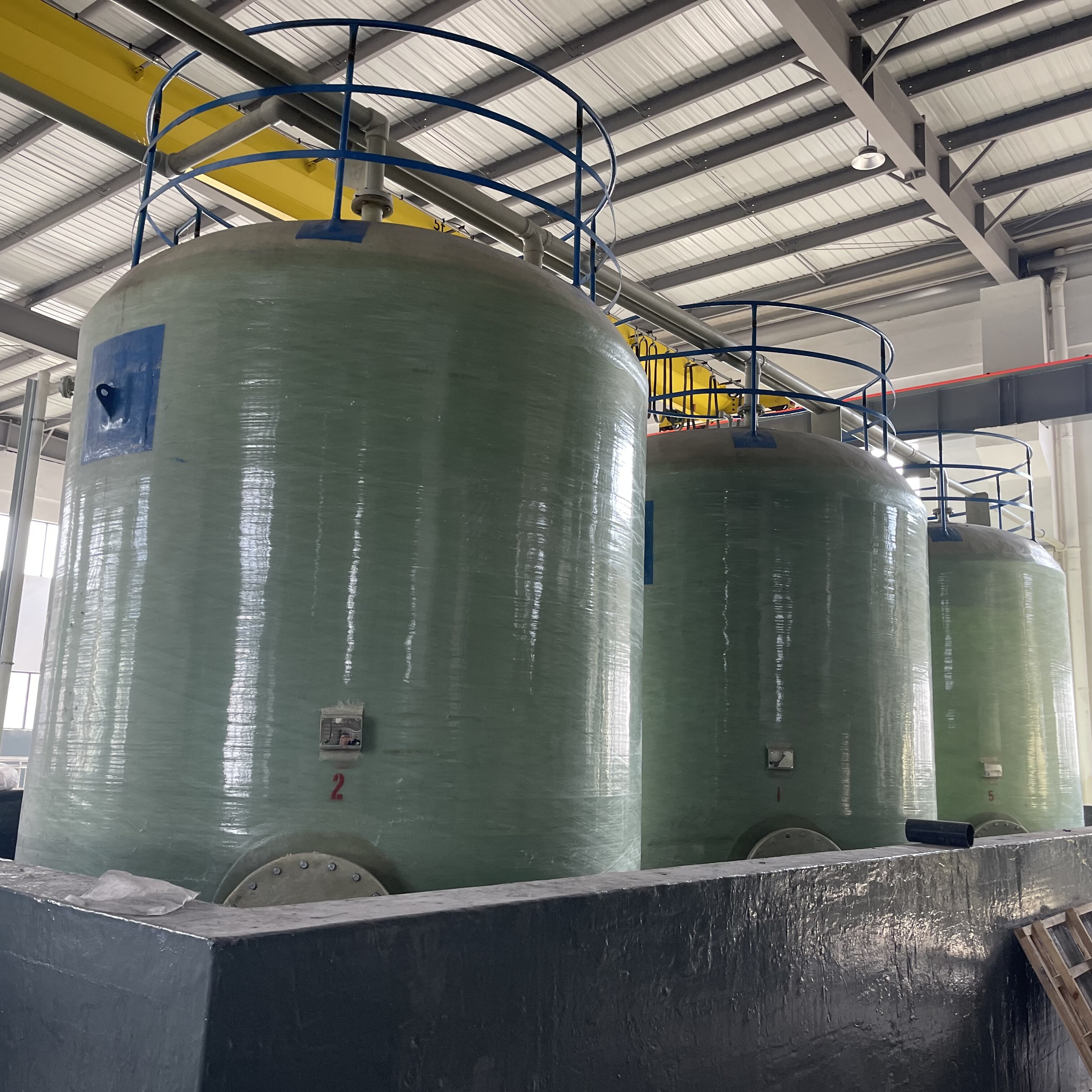 Customized Panel Thickness FRP Storage Tank for Atmospheric Pressure-0.6MPa low-pressure Type