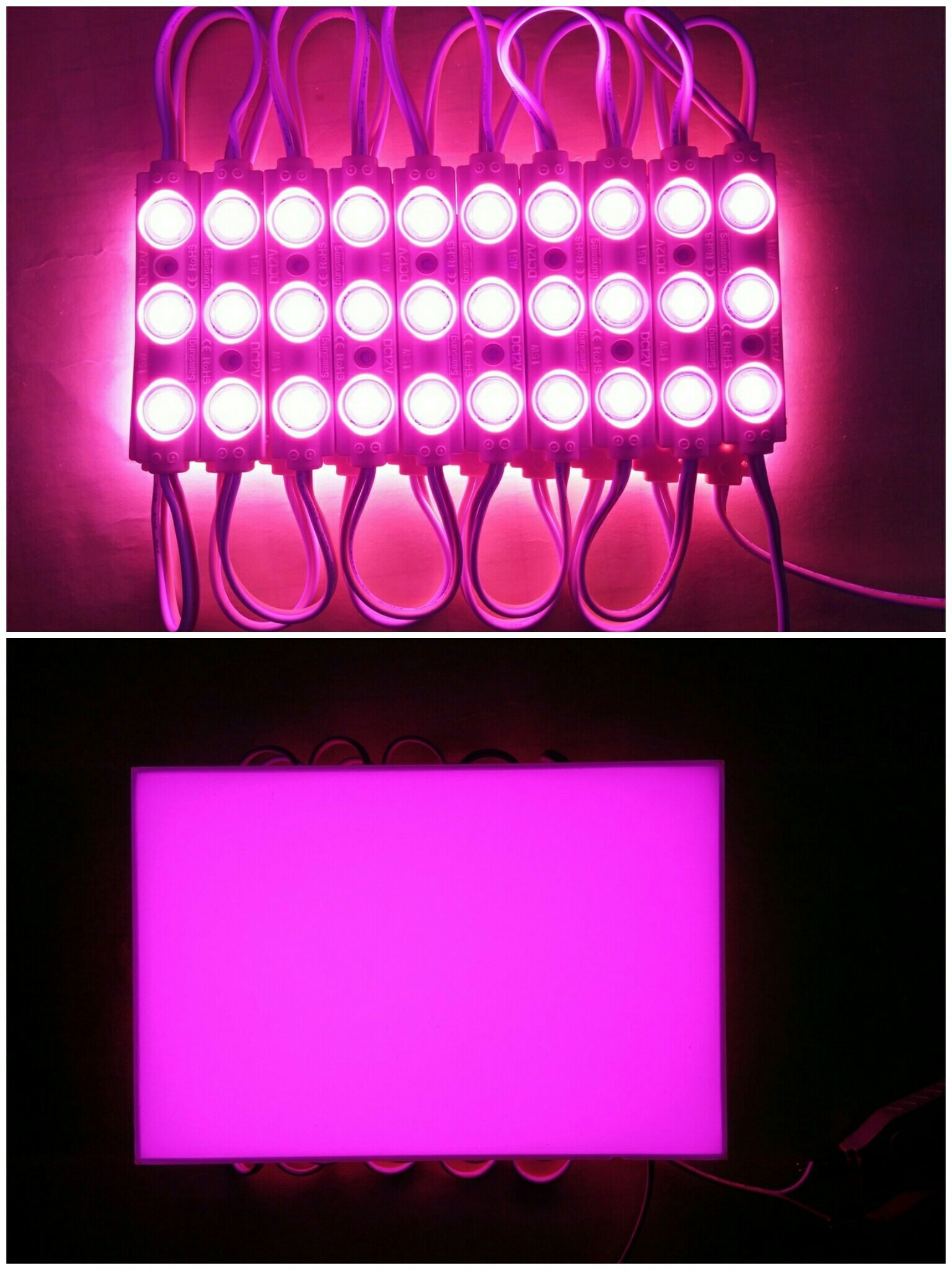 150LM 1.5W Injection LED Strip Module Light Advertising Lighting Box Source 5730